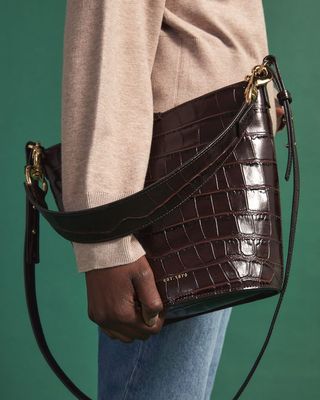 Jigsaw + Kenton Leather Bucket Bag