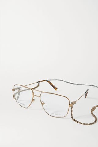 Givenchy + Aviator Acetate Optical Glasses