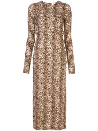 Marcia + Leopard Print Dress
