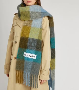 ACNE Studios + Vally Checked Scarf