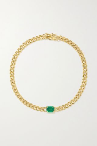 Anita Ko + 18-Karat Gold Emerald Bracelet