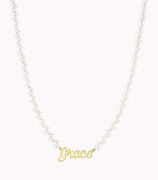 Sparklane + Pearl Necklace