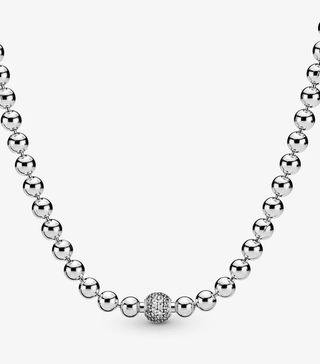 Pandora + Beads & Pavé Necklace
