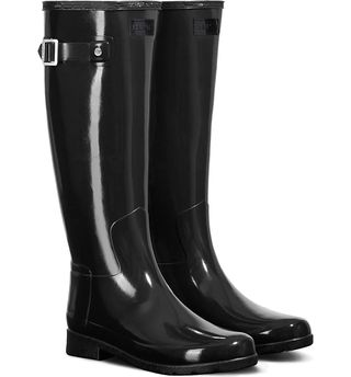 Hunter + Original Refined High Gloss Waterproof Rain Boots