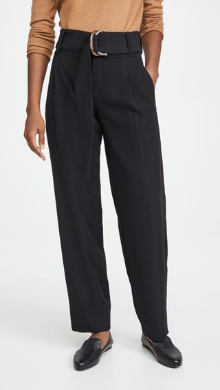 Vince + Belted Tapered Pants