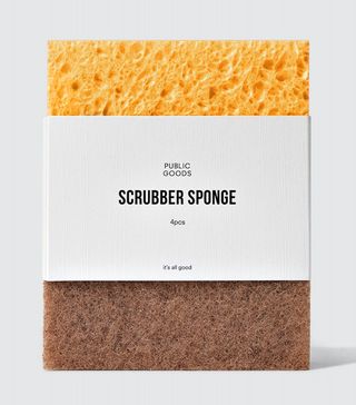 Public Goods + Walnut Scrubber Sponge