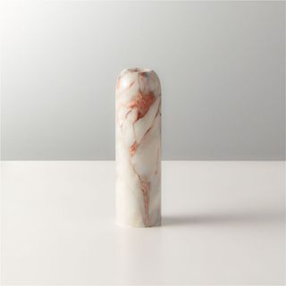 CB2 + Totem Marble Taper Candle Holder