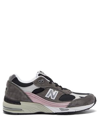 New Balance + Made in England 991 Leather Trainers