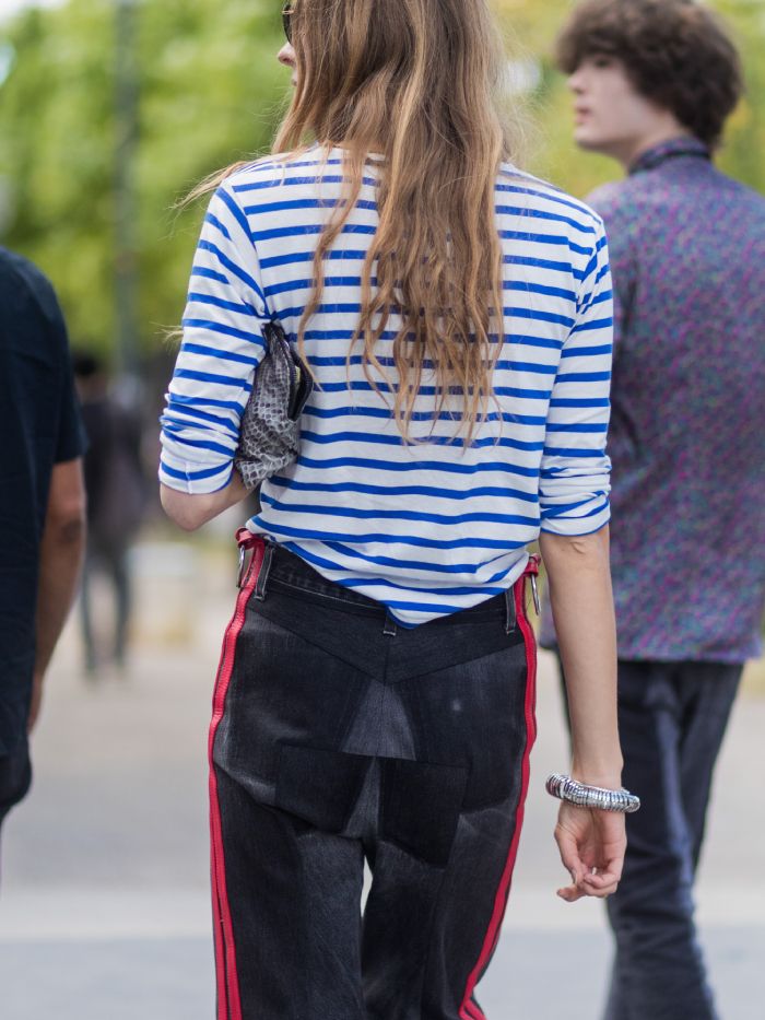 Fashion Editors All Love Saint James's Breton Tops Who What Wear