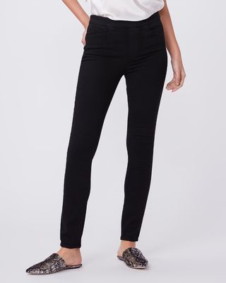 Paige + Hoxton Ultra Skinny Pull On Jeans