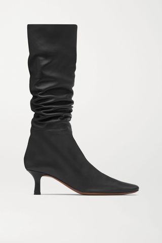 Neous + Cynis Leather Knee Boots