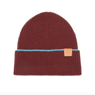 Loewe + Anagram-Patch Wool Beanie Hat