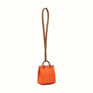 Hermès + Orange Bag Charm