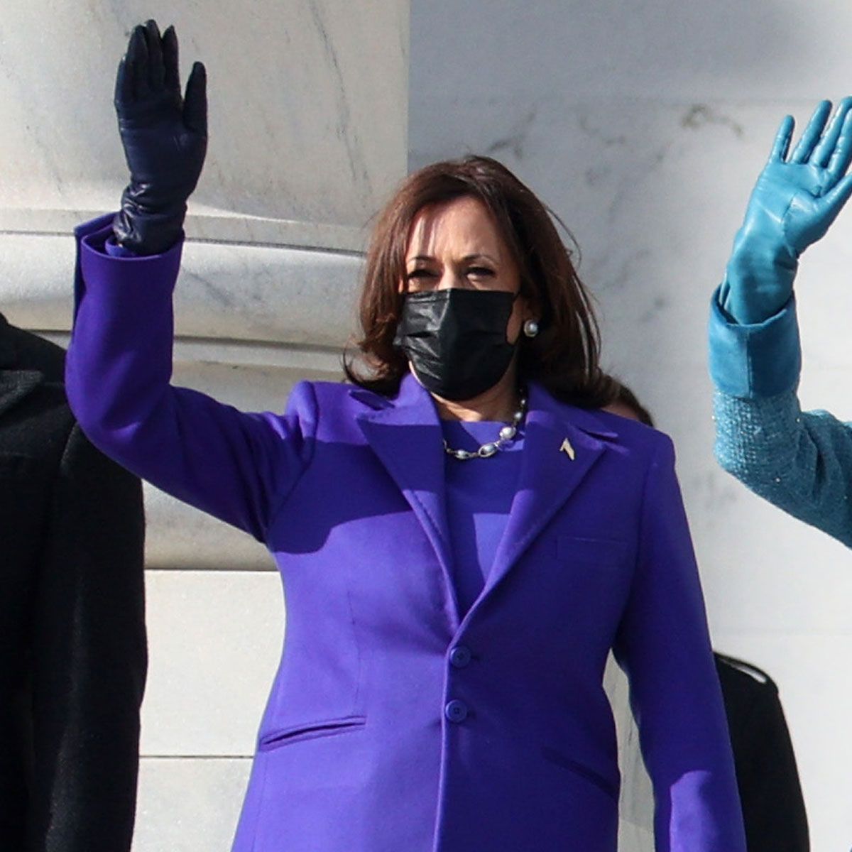 Kamala Harris s Purple Inauguration Outfit Is Striking Who What Wear