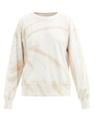 Les Tien + Tie-Dye Brushed-Back Cotton Sweatshirt