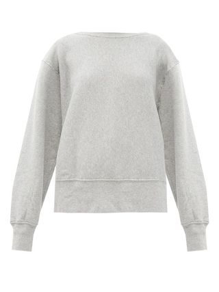 Les Tien + Crew-Neck Brushed-Back Cotton Sweatshirt
