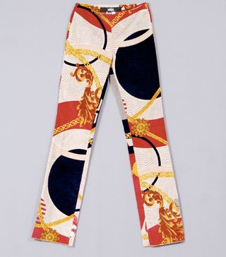Versace Jeans Couture + Vintage 1980s Velvet Curduroy Trousers