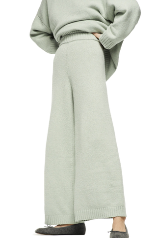 Zara + Knit Culotte Pants