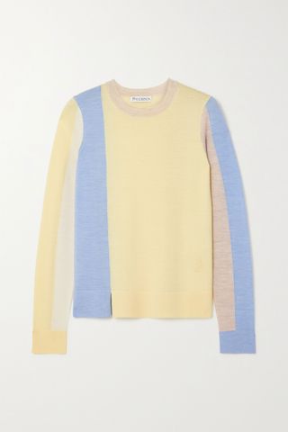 JW Anderson + Color-Block Wool Sweater