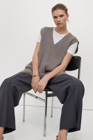 H&M + Cashmere-Blend Sweater Vest