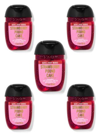Bath and Body Works + Hand Sanitizer, 5 Pack