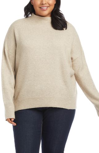 Karen Kane + Funnel Neck Sweater