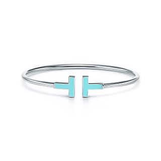Tiffany + T Turquoise Wire Bracelet