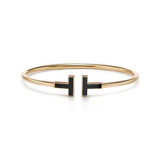 Tiffany + Tiffany T Black Onyx Wire Bracelet