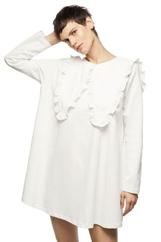 Zara + Contrasting Scarf Dress