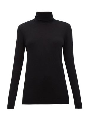 Raey + Roll-Neck Cashmere Sweater