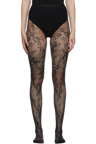 Saks Potts + Black Lace Lucy Tights