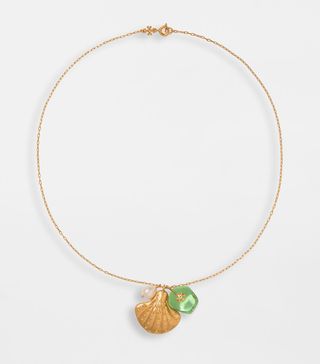 Tory Burch + Charm Pendant Necklace