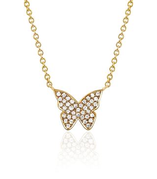 EF Collection + Diamond Butterfly Necklace