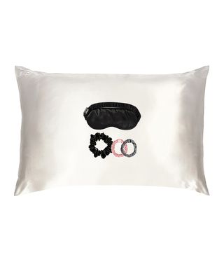 Slip + Ultimate Beauty Sleep Gift Set in White & Black