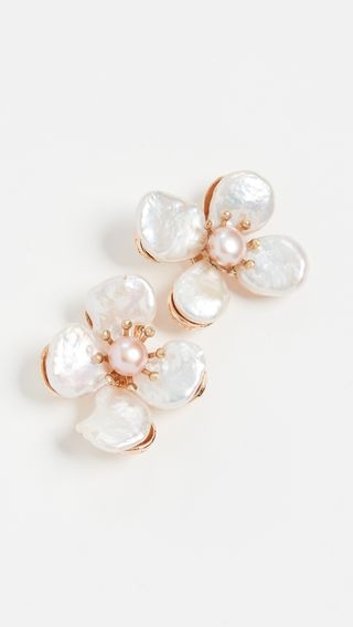 Shashi + Perle Blossom Earrings