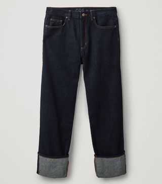 COS + Organic Cotton Straight Turn-Up Jeans