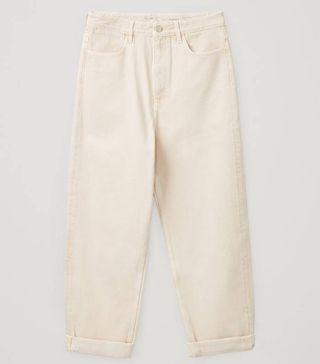 COS + High-Waisted Barrel Jeans