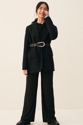 H&M + Ribbed Trousers