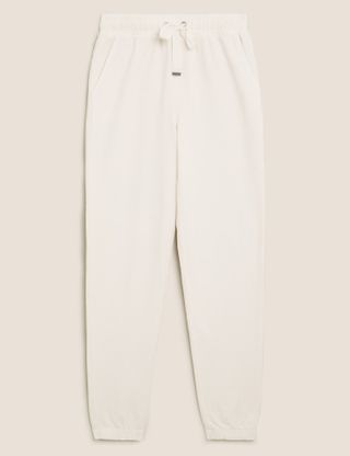 Marks and Spencer + Cotton Tapered Ankle Grazer Joggers