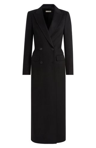 Suistudio + Anna Long Double Breasted Wool Coat