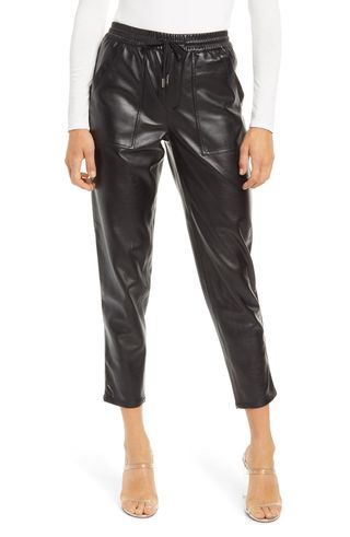 BlankNYC + No Guidance Ankle Faux Leather Pants