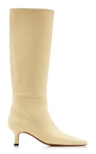 Neous + Cynis Leather Knee Boots