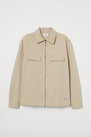 H&M + Twill Shirt Jacket