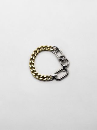 One DNA + Chunky Curb Chain Bracelet