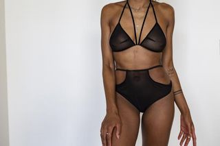 Lasette + Strapped in Thong