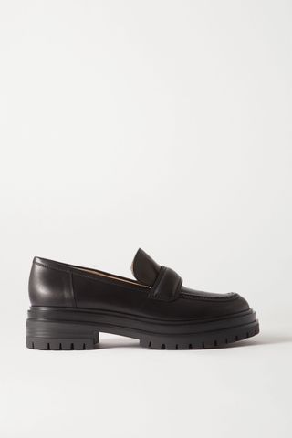Gianvito Rossi + Leather Loafers