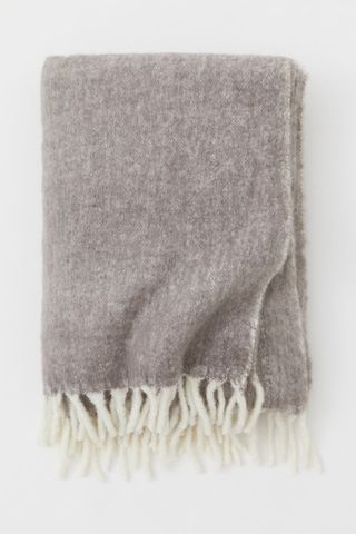 H&M + Soft Wool-Blend Blanket