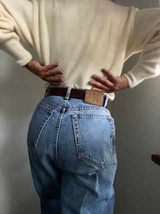 Calvin Klein + 90s Mid Rise Essential Jeans