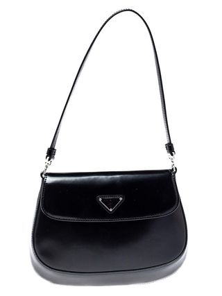 Prada + Leather Cleo Shoulder Bag