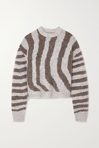 Remain Birger Christensen + Cami Striped Knitted Sweater